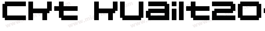 ckt kuailt20字体转换